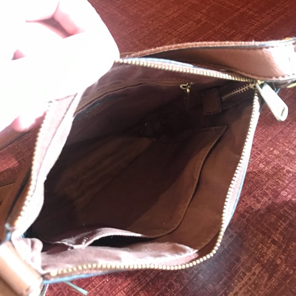 Fossil Brown Small leather Crossbody - Picture 3 of 8